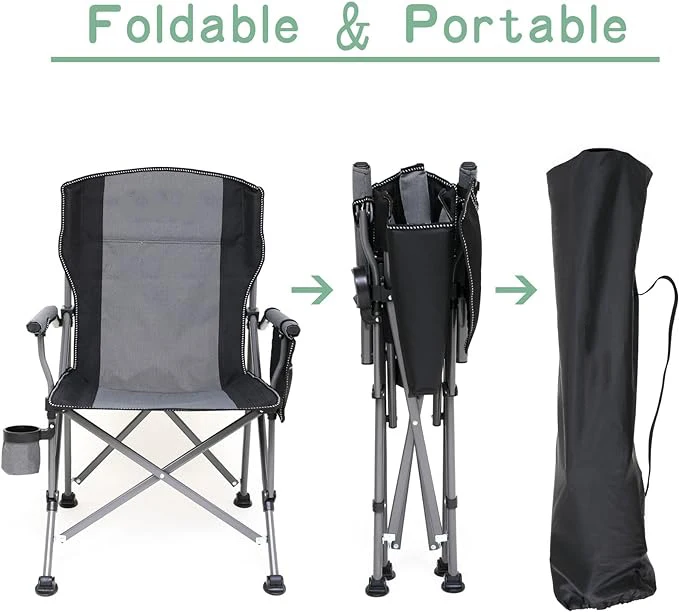 2024 Wholesale OEM Lightweight Outdoor Folding Camping Chair for Picnics Fishing Garden Beach APC030