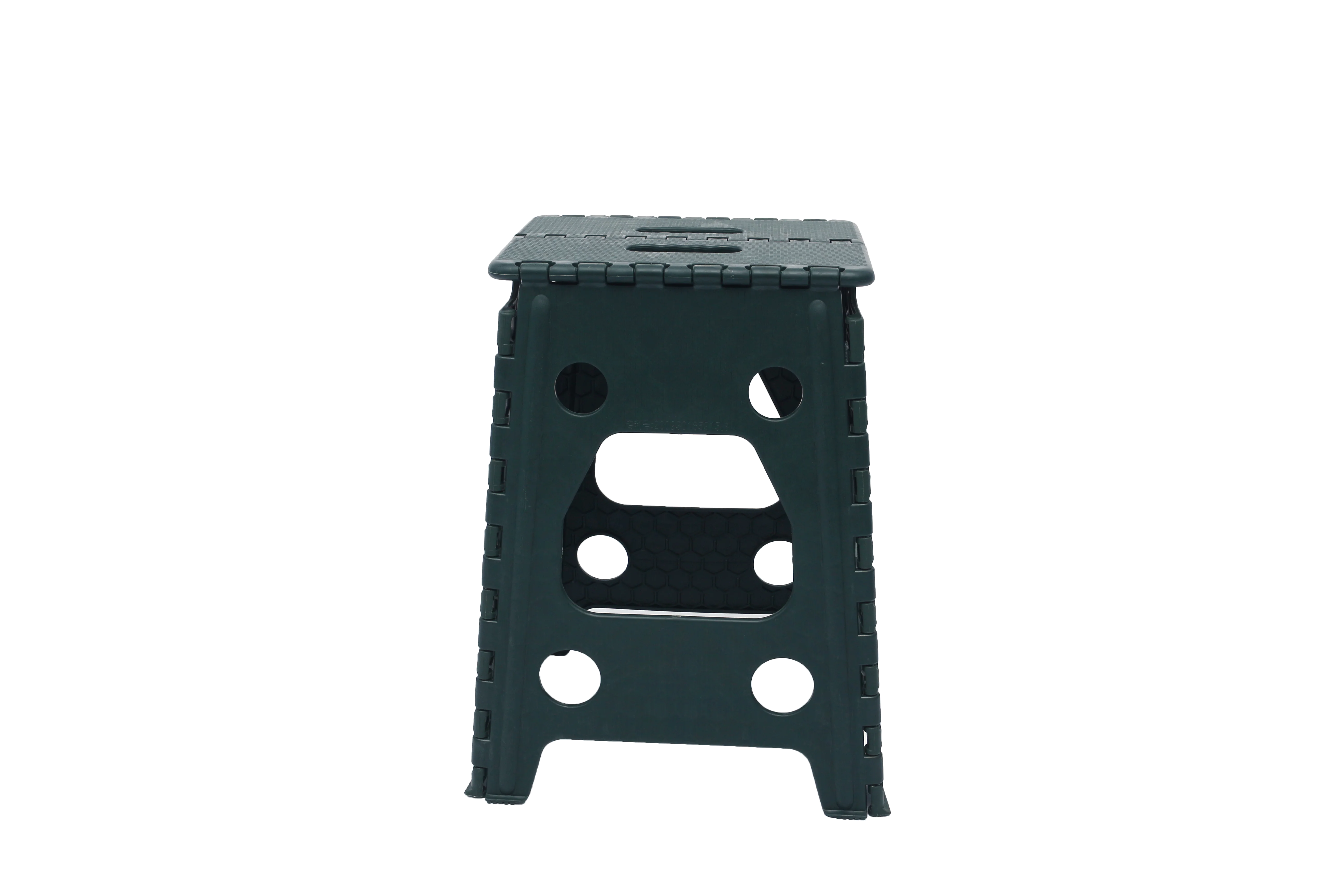 Outdoor Mini Plastic Folding Stool Environmentally Friendly Polypropylene Stool Army Green Folding Stool