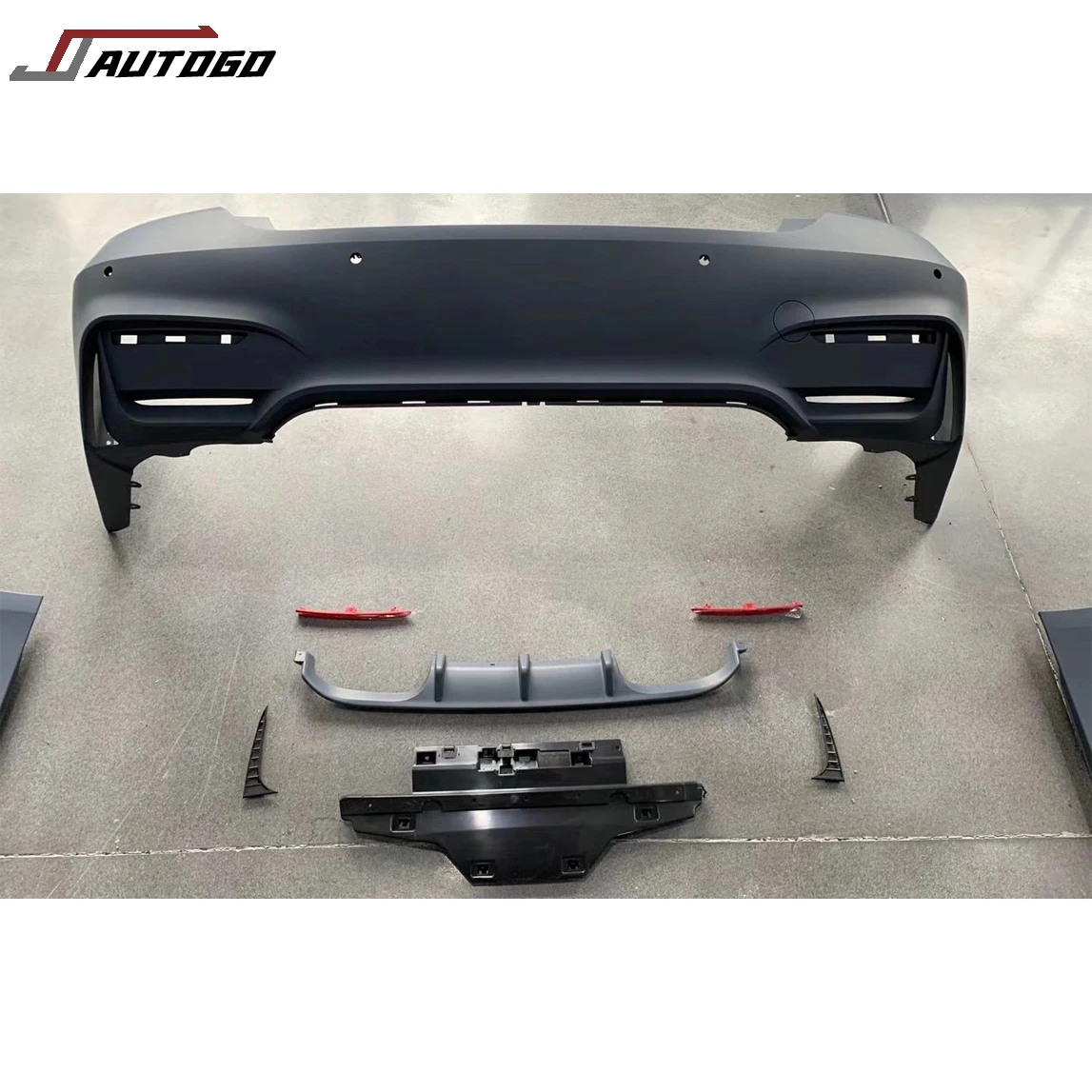 Auto Facelift Refit Body Kit For BMW 4 Series F32 F36 2013-2020 Update to Racing M4 Style Front+Rear Bumper+Grille+Side Skirt