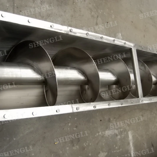 Винтовой конвейер большой емкости для порошков