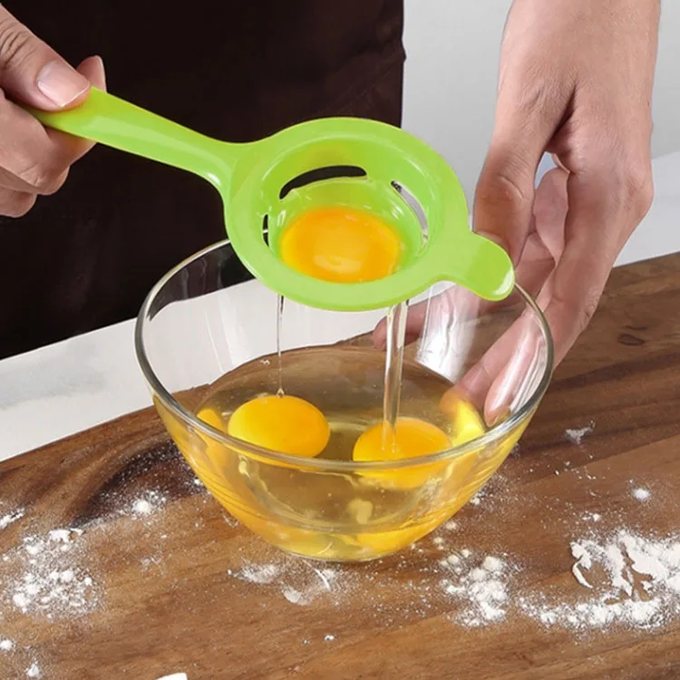 Wheat Straw Kitchen Egg White Yolk Separator Holder Divider Separator Tool Utensil Strainer