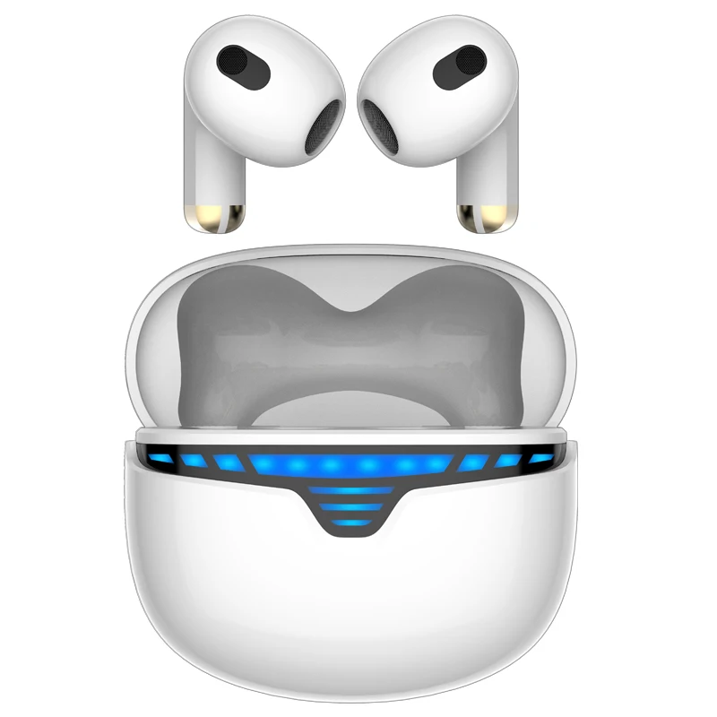 Микросхема JL6983 светодиодные крутые Мини Bluetooth наушники Игровые наушники TWS наушники гарнитура для мобильных телефонов