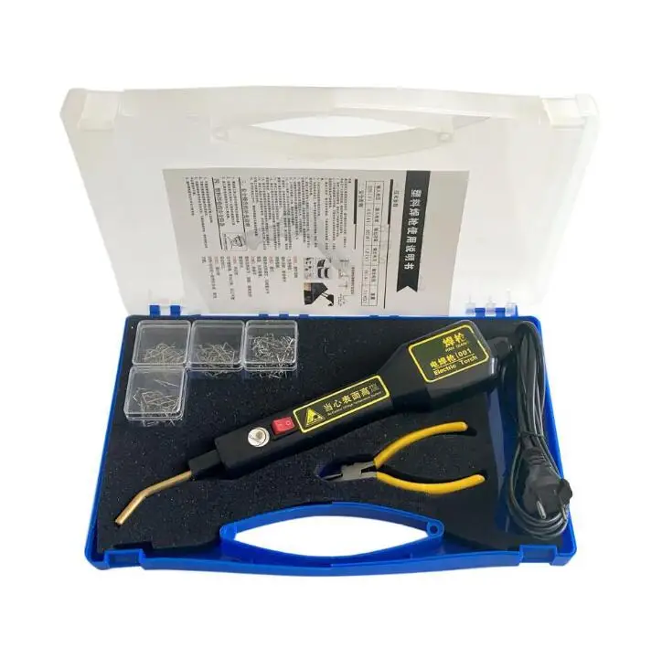 220V/110V Car Bumper Repair Machine Hot Staplers Plastic Repair Torch  Plastic Welder Staple