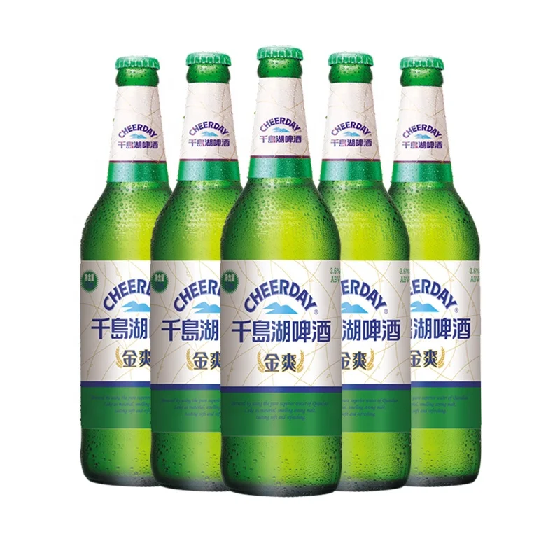 Cheerday Brand  3.6%vol 570ml 1*12 Bottle Lager Beer
