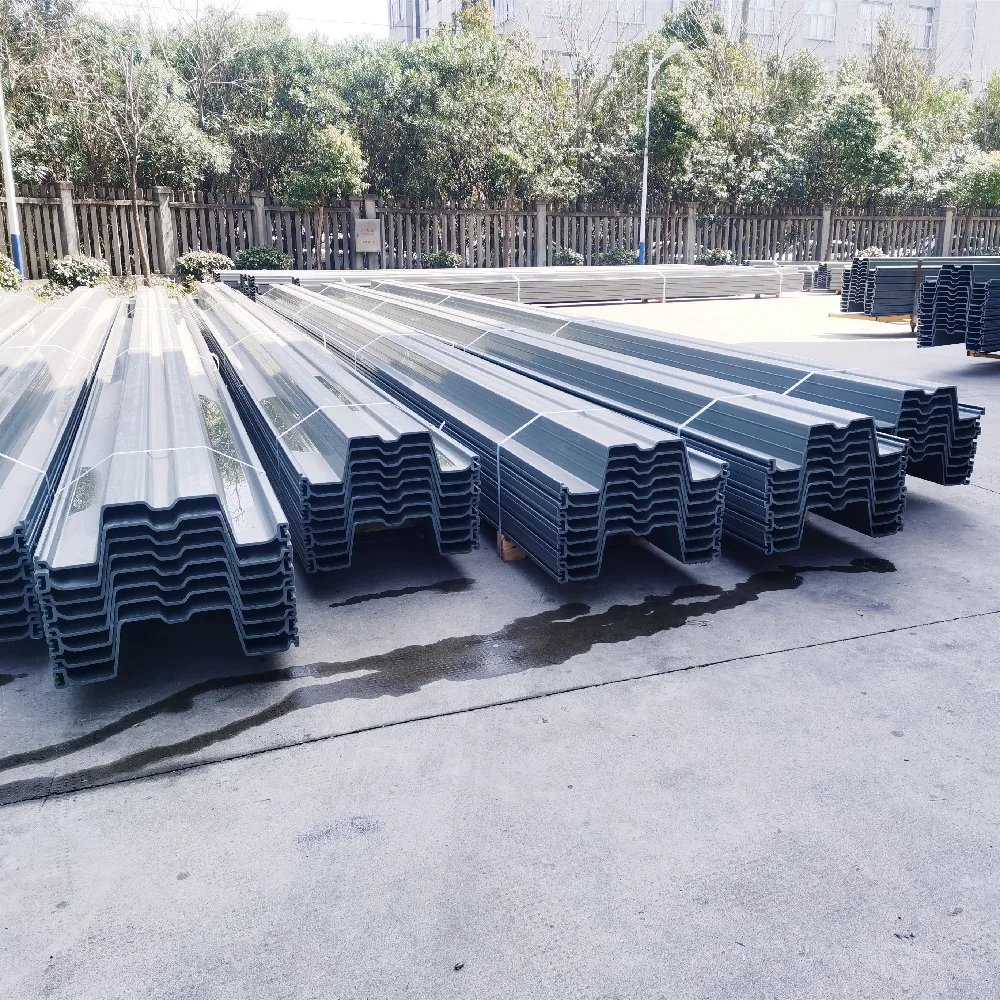 PVC Sheet Pile Plastic Piling High Resistance for Retaining Wall