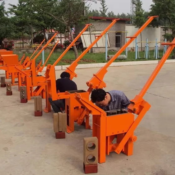 QMR2-40  clay pressed brick machine manual compressed earth brick making machine for sale in Malaysia
