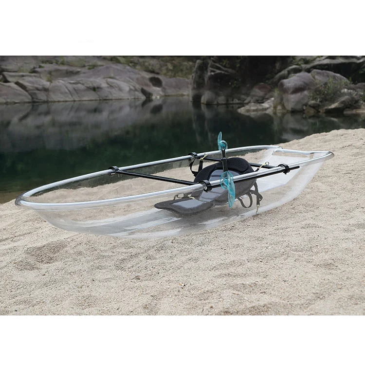 Water Sport Wholesale Pc Polycarbonate Transparent Rotomolded Kayak Sit In Plastic Pedal Fin