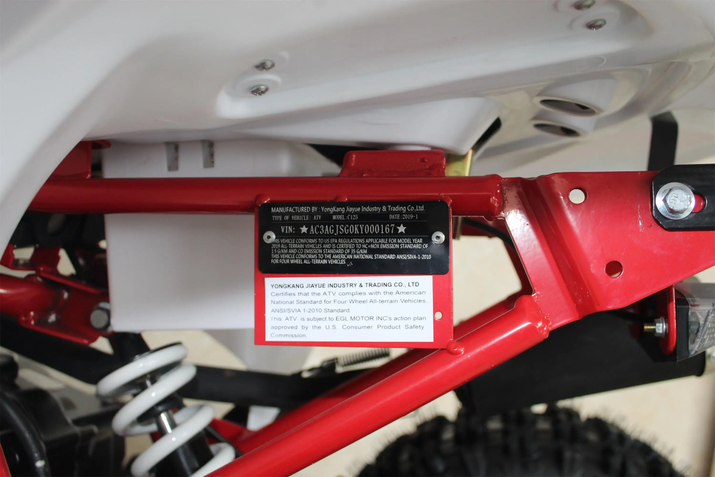 ATV ACE 125cc детский завоеватель высокое качество новейший стиль 4 колеса дешево для продажи с