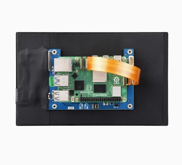 Raspberry Pi 3B 10.1-inch IPS capacitor high-definition display touch screen fully integrated DSI communication
