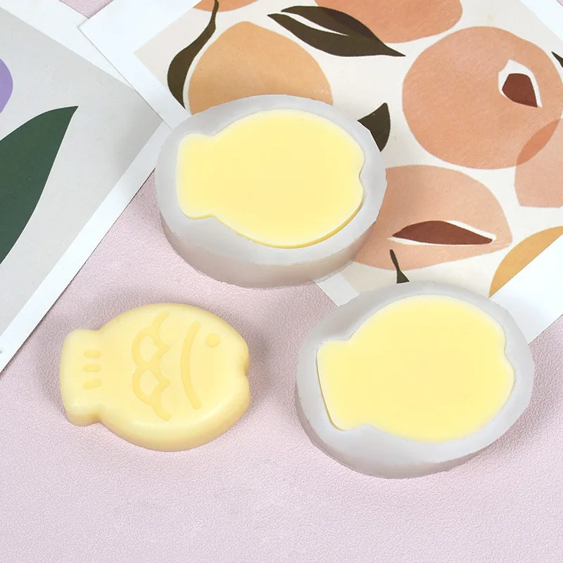 Fish Silicone Mold For DIY Pudding Chocolate Candy Desserts Gummy Handmade Soap Aromatherapy Candle Plaster Polymer