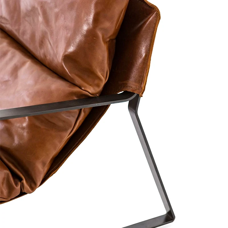 Design Fashion Modern Living Room armchair leather Lounge Chair modern accent chair