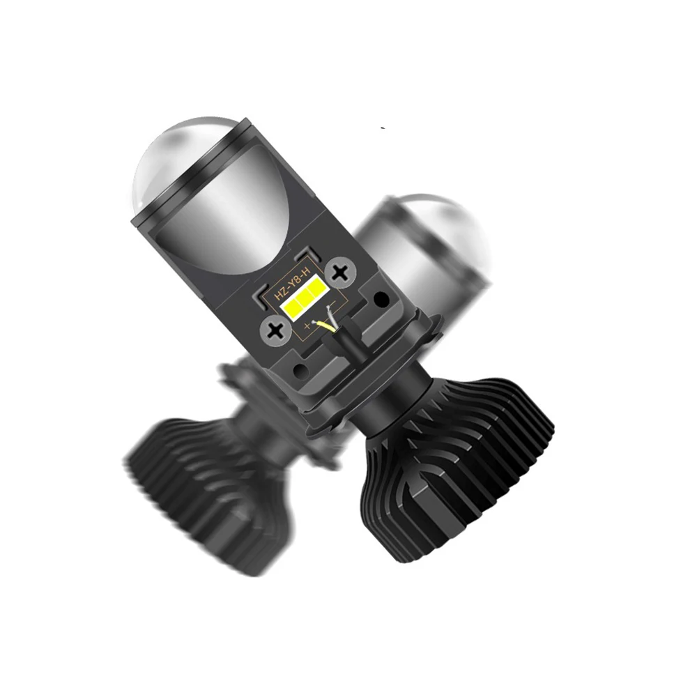 Super Bright led Projector H4 Mini Lens Y6D LED Headlight Bulbs 36W Hi Low Beam Car Light