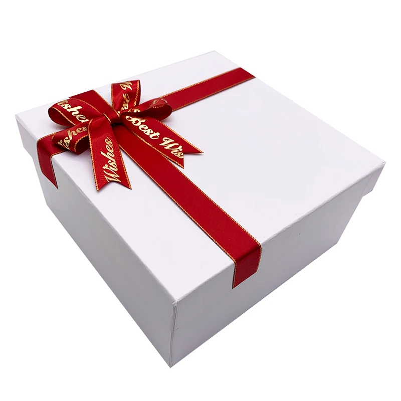 Handmade Gift Box Decoration Pre-tied Pull Elastic Loop Ribbon Packing Bows