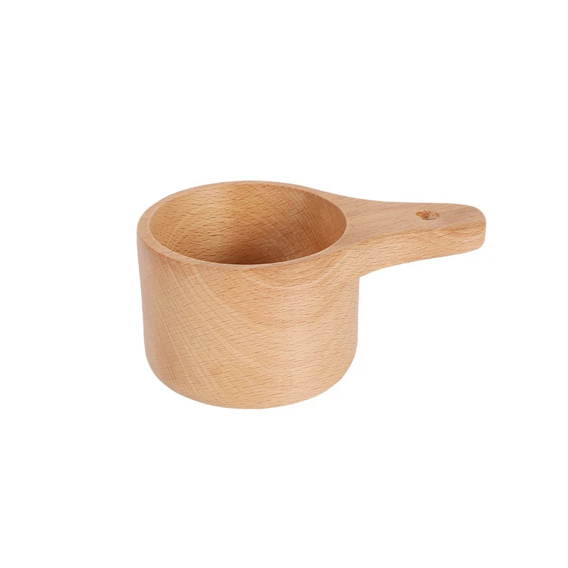 Spoon Measuring  Coffee Beans Ground Beans or Tea Wooden Coffee Scoop