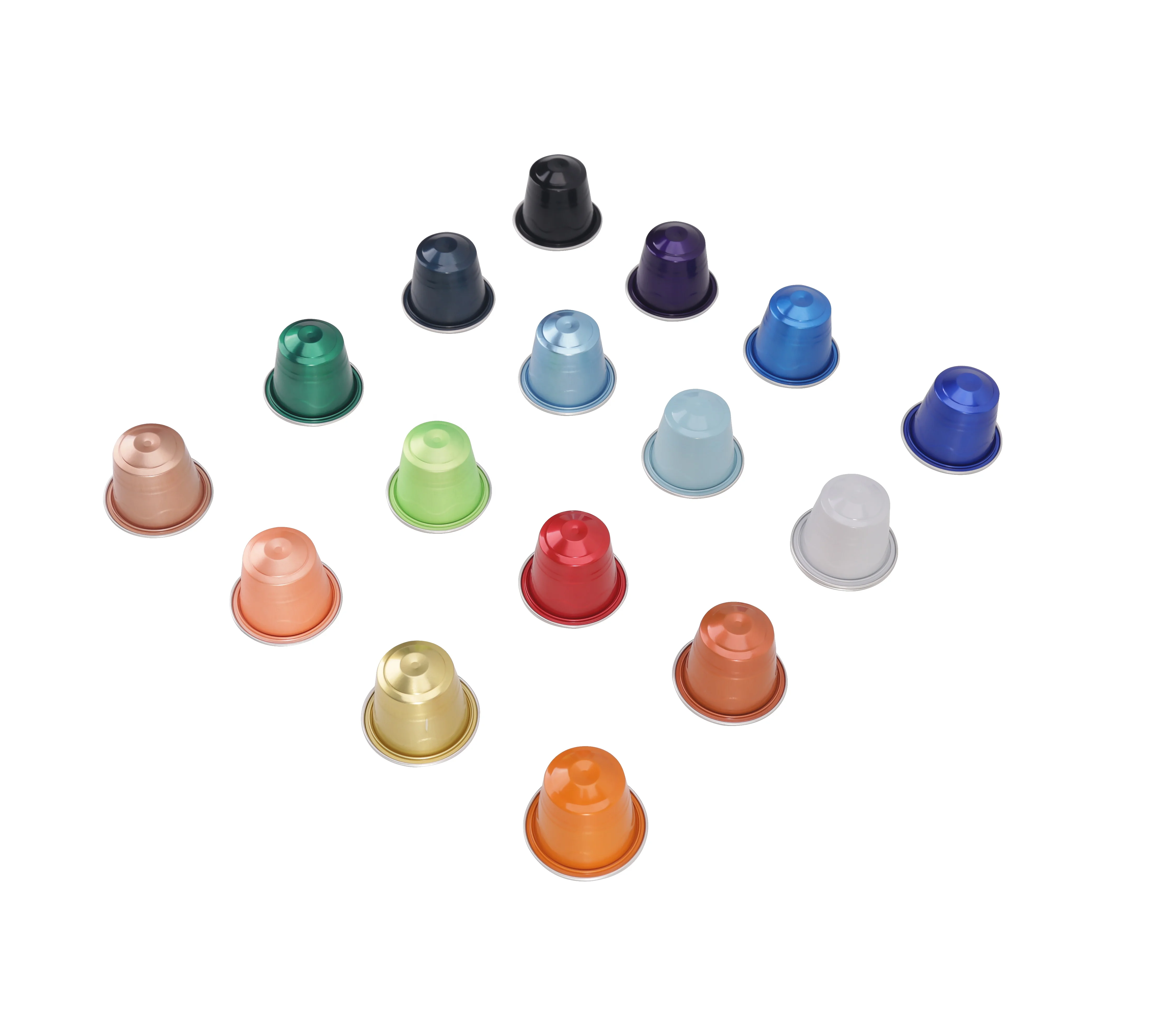 Environmentally friendly empty aluminum coffee capsule coffee manufacturer