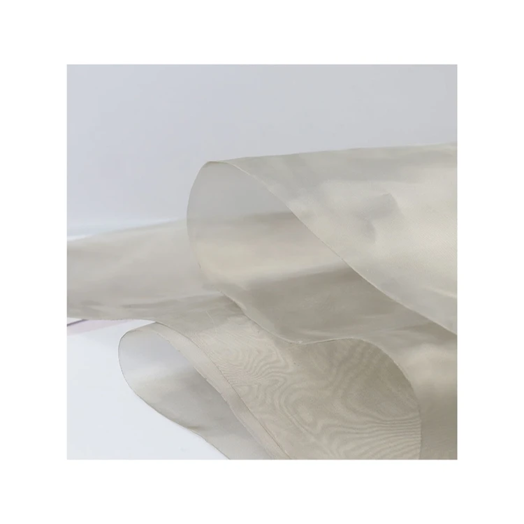 New Products Laminated Waterproof Mesh Fabric Radiation Protection Metal Mesh Fabric