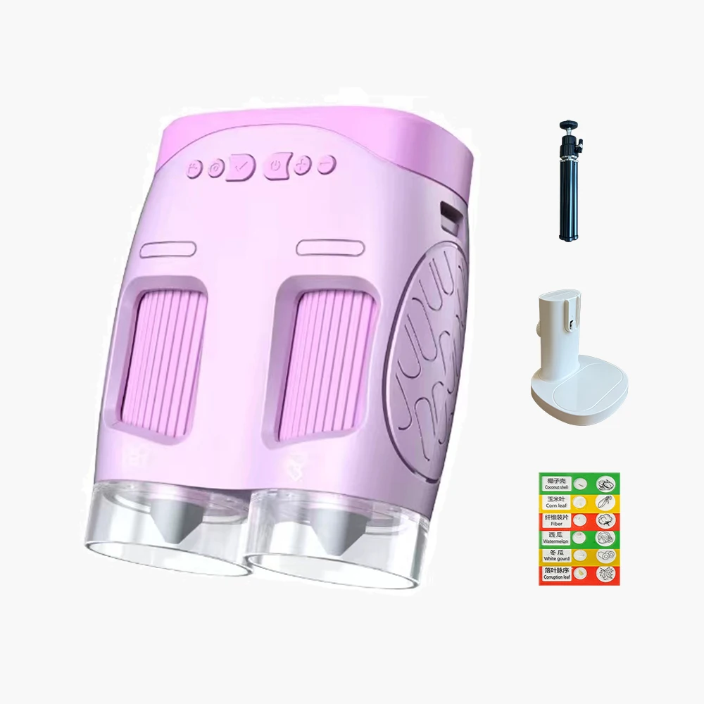Handheld Children Microscope Kits STEM Education Science Educational Toys Portable Digital Camera