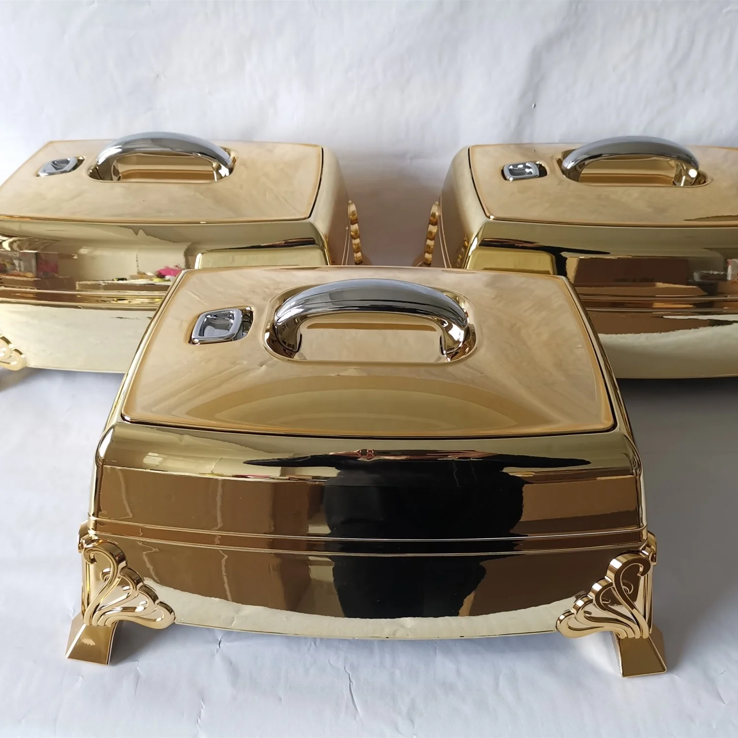 Countertop Hot Pot Food Warmer Display Casseroles Cookwares Set Lunch Box