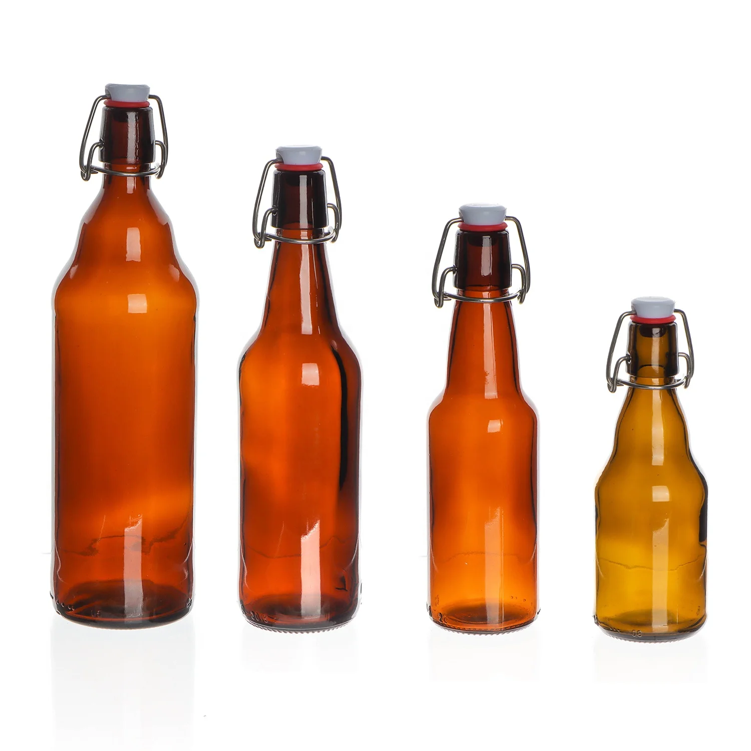 330Ml 500Ml 640Ml 1000Ml 12 oz Longneck Amber Beer Bottles