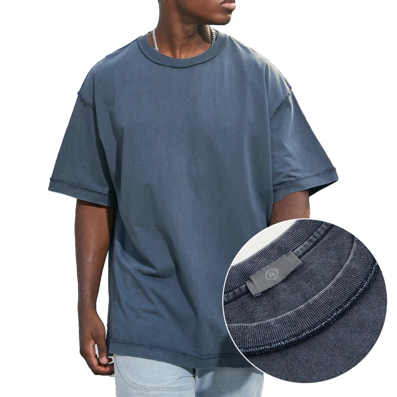 Hot Sale New Trend Streetwear T Shirt Reversed T Shirt For Men Personalized Man T Shirt