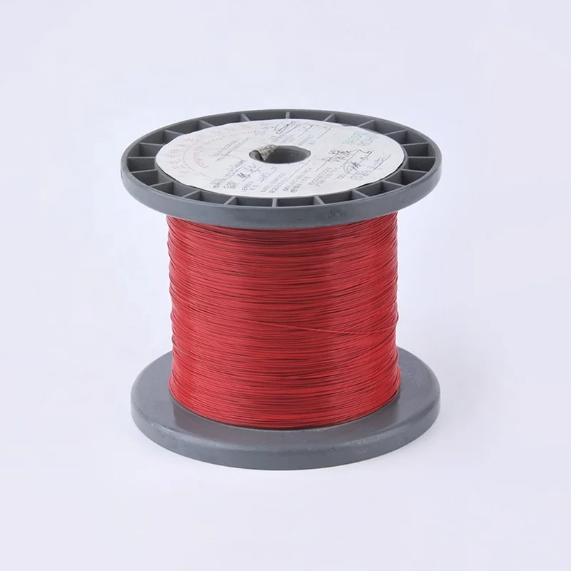 Factory Wholesale 10064#30AWG Ultrafine Litz Weld Line Bonding Electronic Wire 200 Degrees Headphone Cable Customization