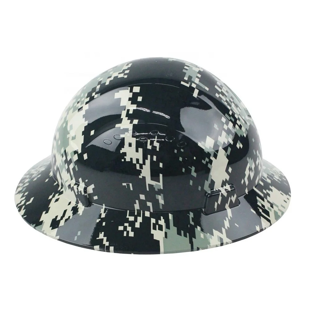 ANT5 ANSI Z89.1 Full Brim Hard Hat with 4 Point Ratchet Suspension Helmet