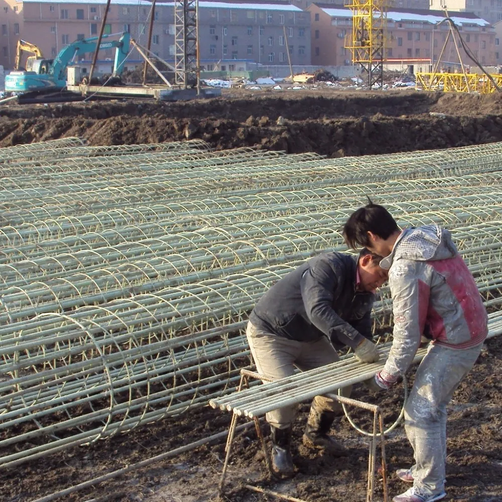 
6 мм пескоструйная обработка поверхности и строительство, туннель, мост, наклон, строительство FRP арматура 