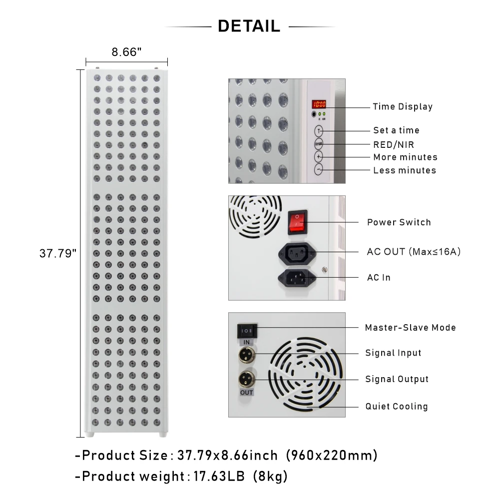 
Idealight Good offer red light therapy full body led pdt machine TL300 850nm 660nm beauty equipment salon use 