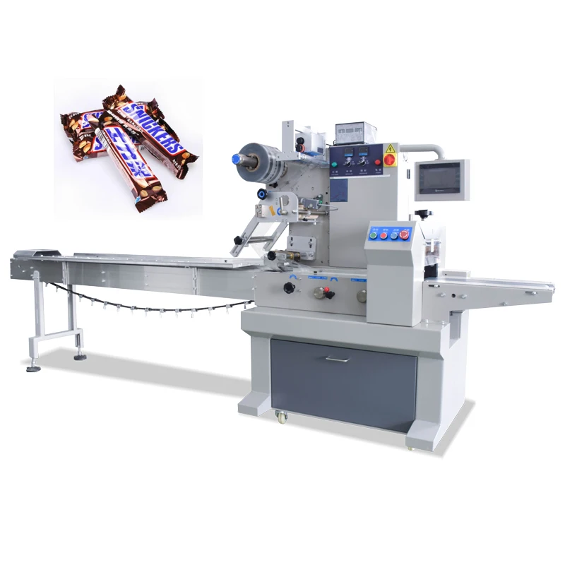 
Flow pack systems baguette/chocolate/pie packing machine 