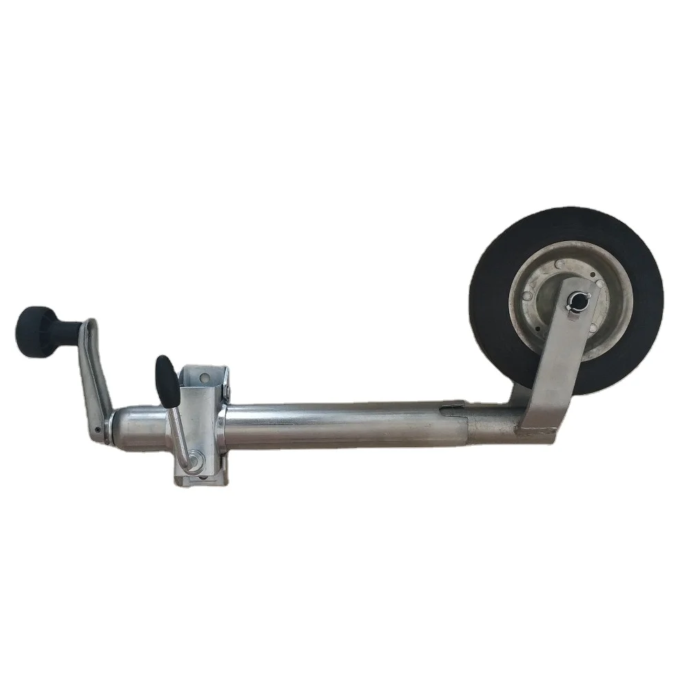 steel material heavy duty trailer jockey wheel 48 MM