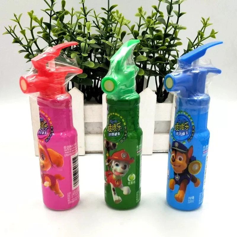 wholesalers fruit flavor creative spray liquid candy spray kids candy spray candy