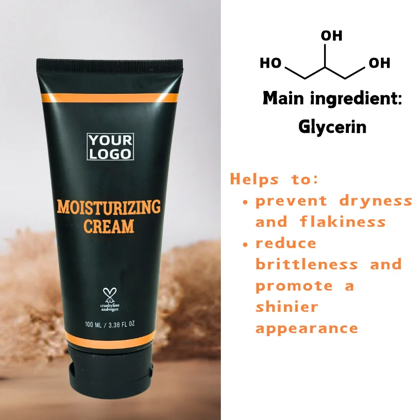 OEM Natural Men Care Beard Oil Kit Shave Gel Beard Grooming Set