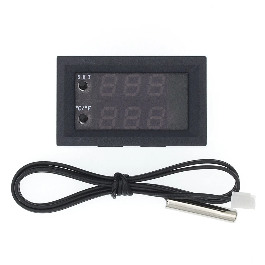 W1209WK LED Digital Thermostat Temperature Control with NTC Sensor W1209 DC12V AC 110V 220V