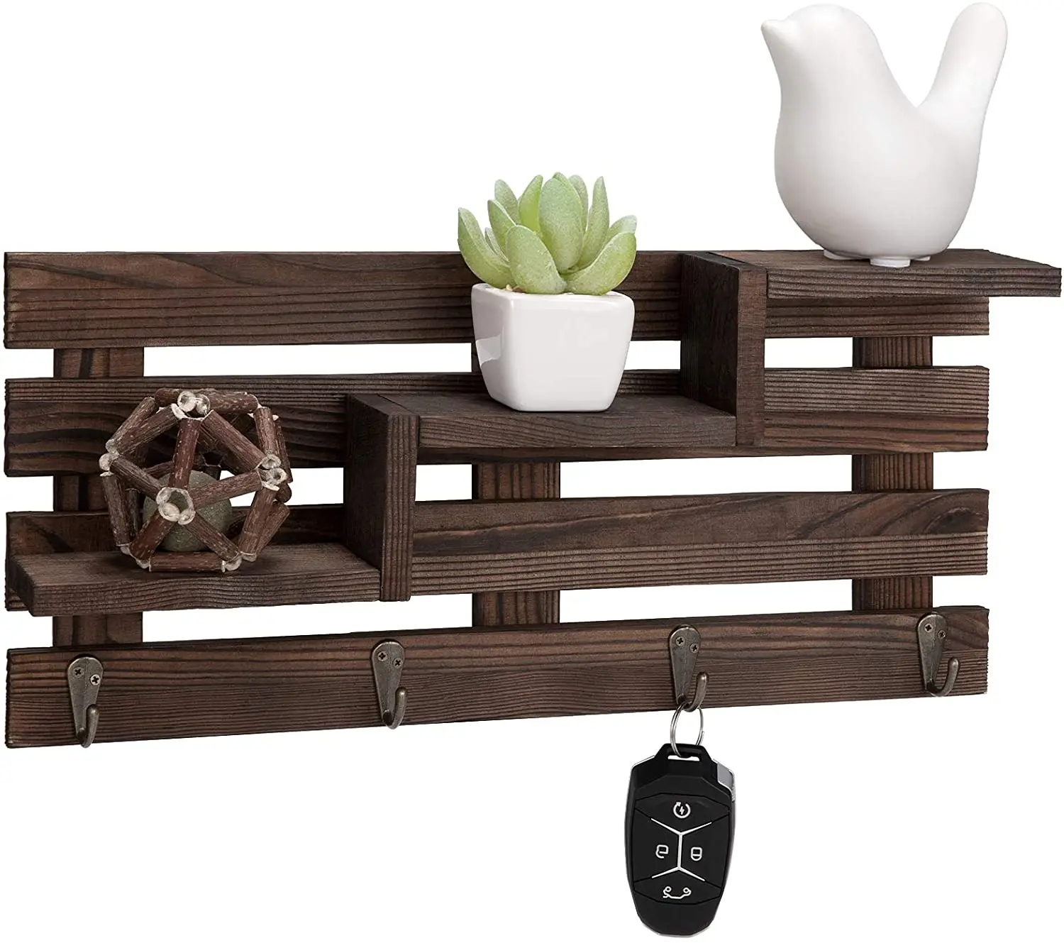 
Wooden multifunctional Wall hang decorative key holder 