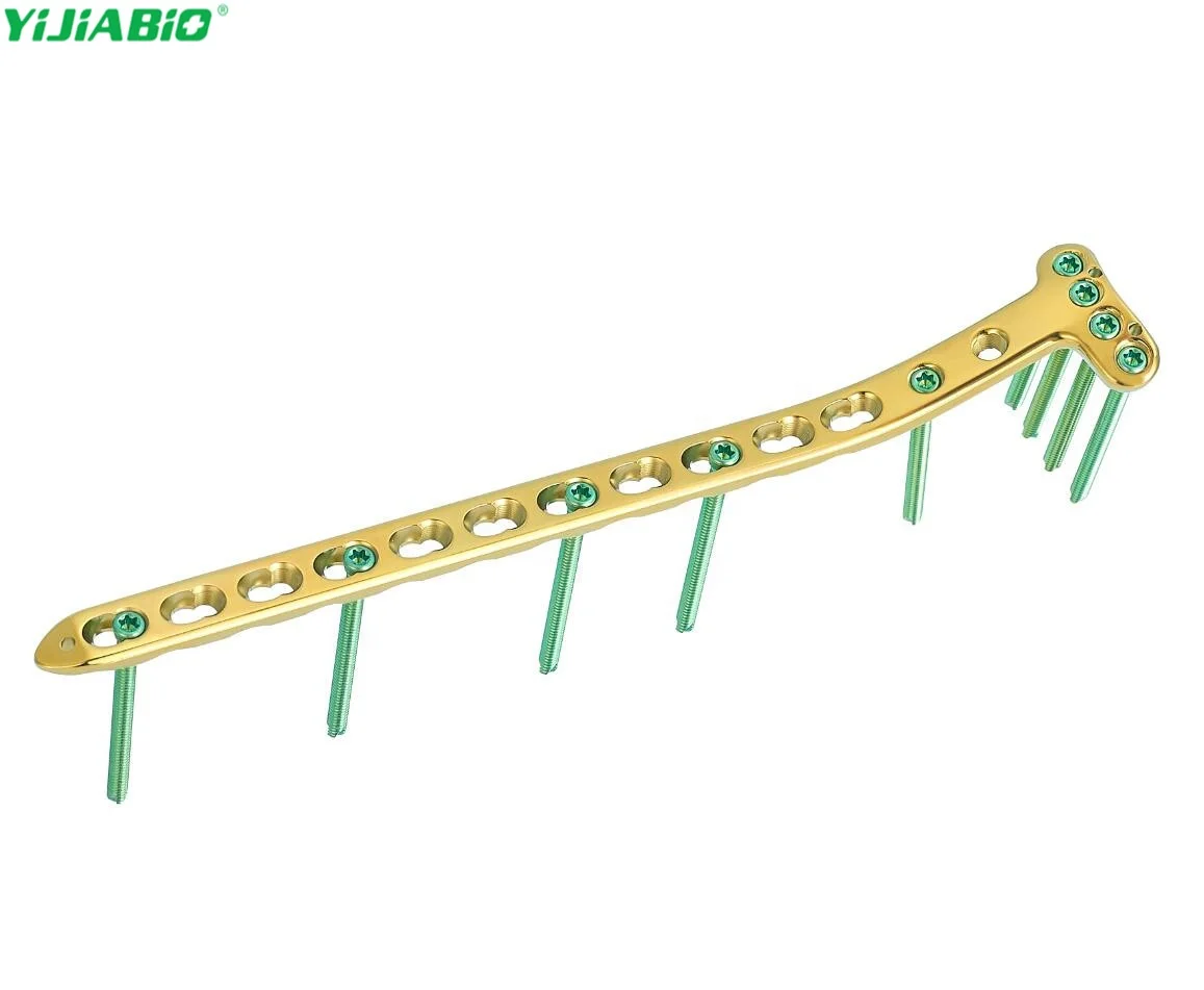 OEM ортопедическая медицинская имплантат Т-образная проксимальный медиальной голени запирающая пластинка & Винт цены