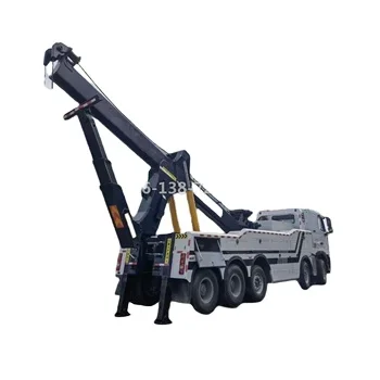 SKD Shacman 30T 40tons 50 tons heavy-duty towing truck wrecker manufacturer 50T hydraulic underlift factory direct price