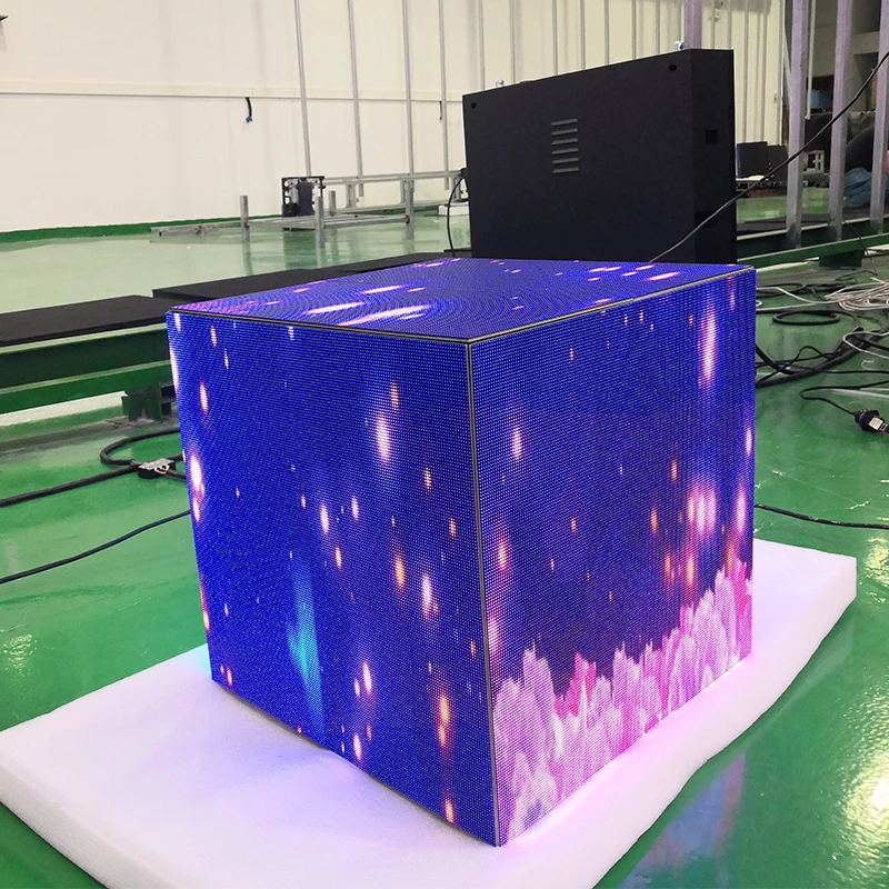 GUA Led Screen GUANGDONG Led Screen  Led Cube Display Led Cube Display   Magic Cube Led Display