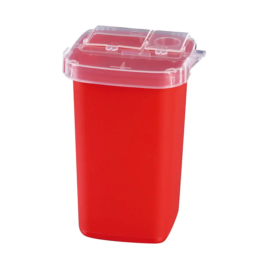 0.2ml 0.3ml 0.4ml 0.5ml Travel Plastic Disposable Safe Mini Small Pocket Sharps Containers