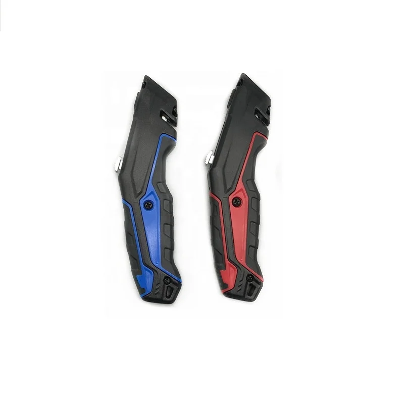 Aluminum alloy quick change retractable utility knife  safety cutter knife set