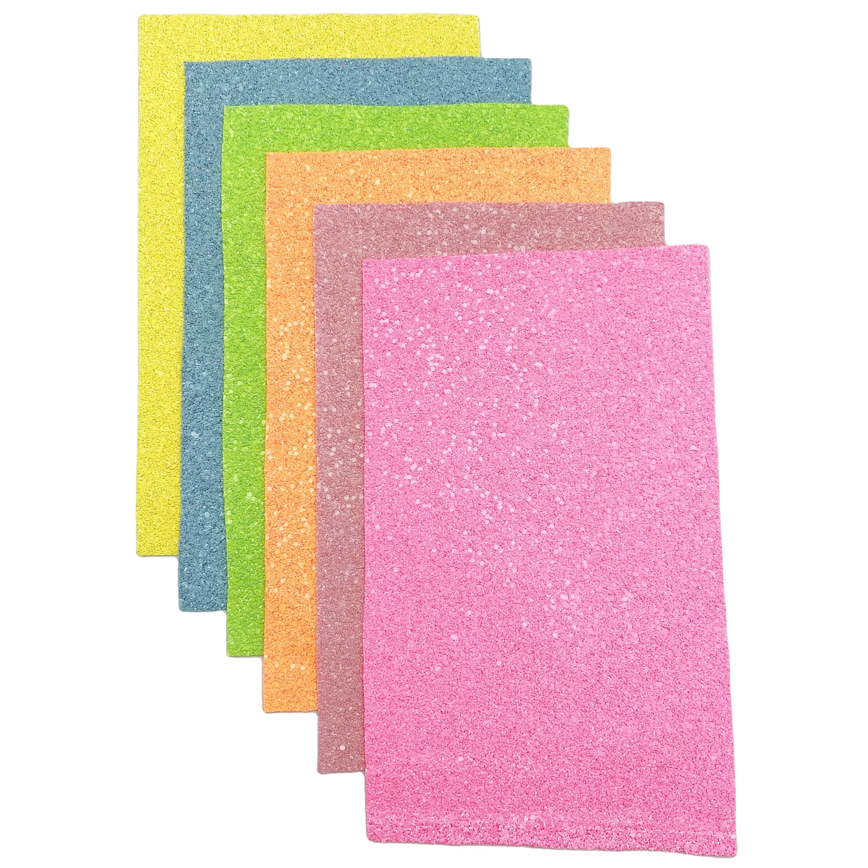 
 Крупная блестящая ткань/искусственная кожа оптом 8 '* 12'  