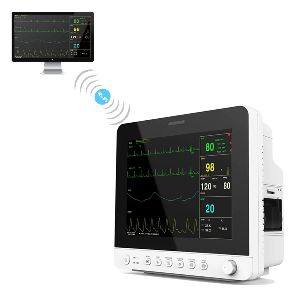 CONTEC CMS8000-1 hospital equipment Inpatient Care cardiac monitor portable patient monitor