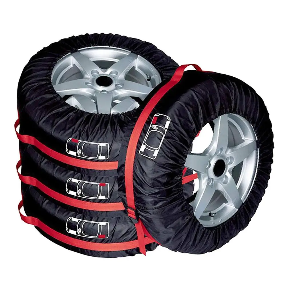 Чехлы для автомобильных запасных шин, сумки-тоуты с защитой от дождя и с ручкой, для 13, 18 шин