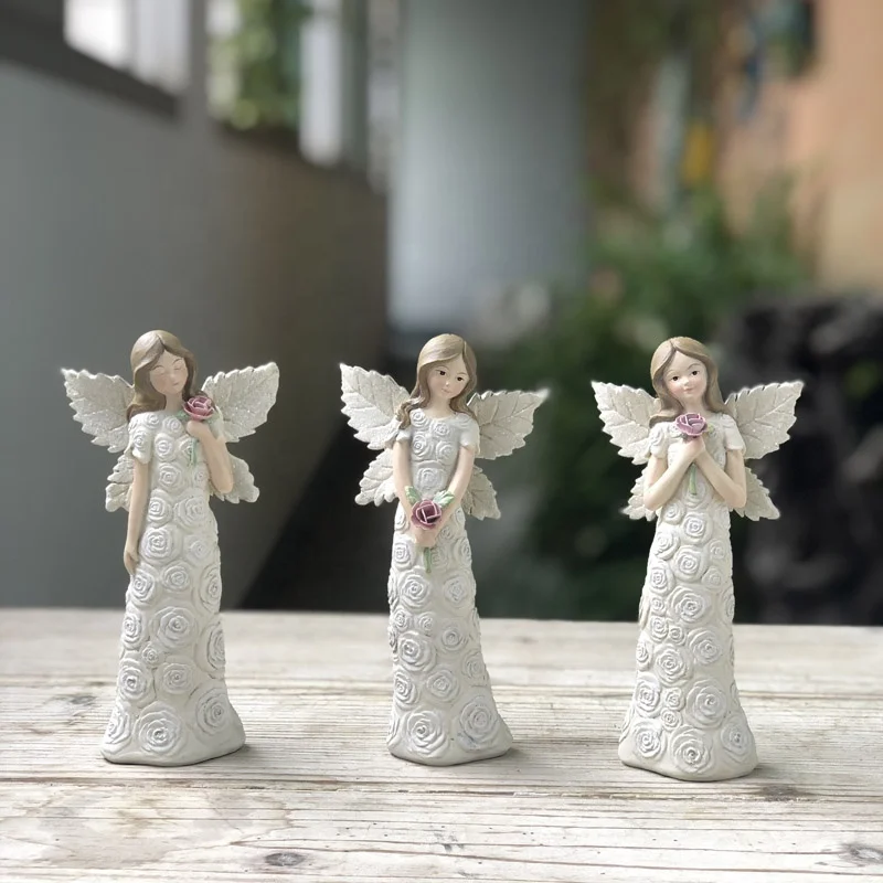 Resin Cherub Figurines For Gifts