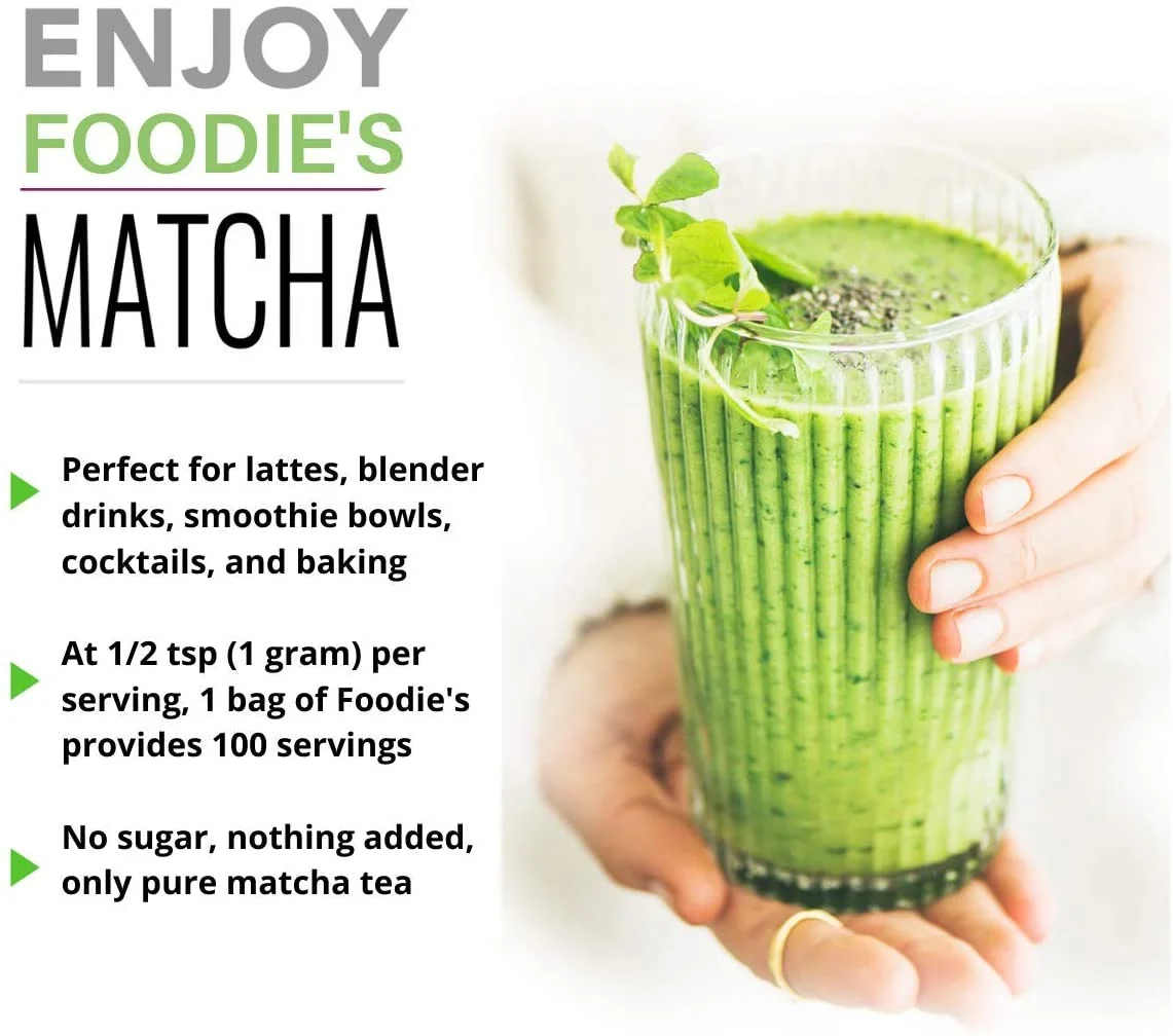  2021 New Product Matcha Green Tea Powder 100% Pure Factory Cheap High-quality Customized
