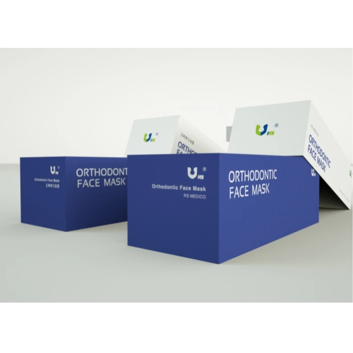 RS Dental Instruments Adjustable Single Pole Face-mask Reverse Pull Headgear Orthodontic Face Bow