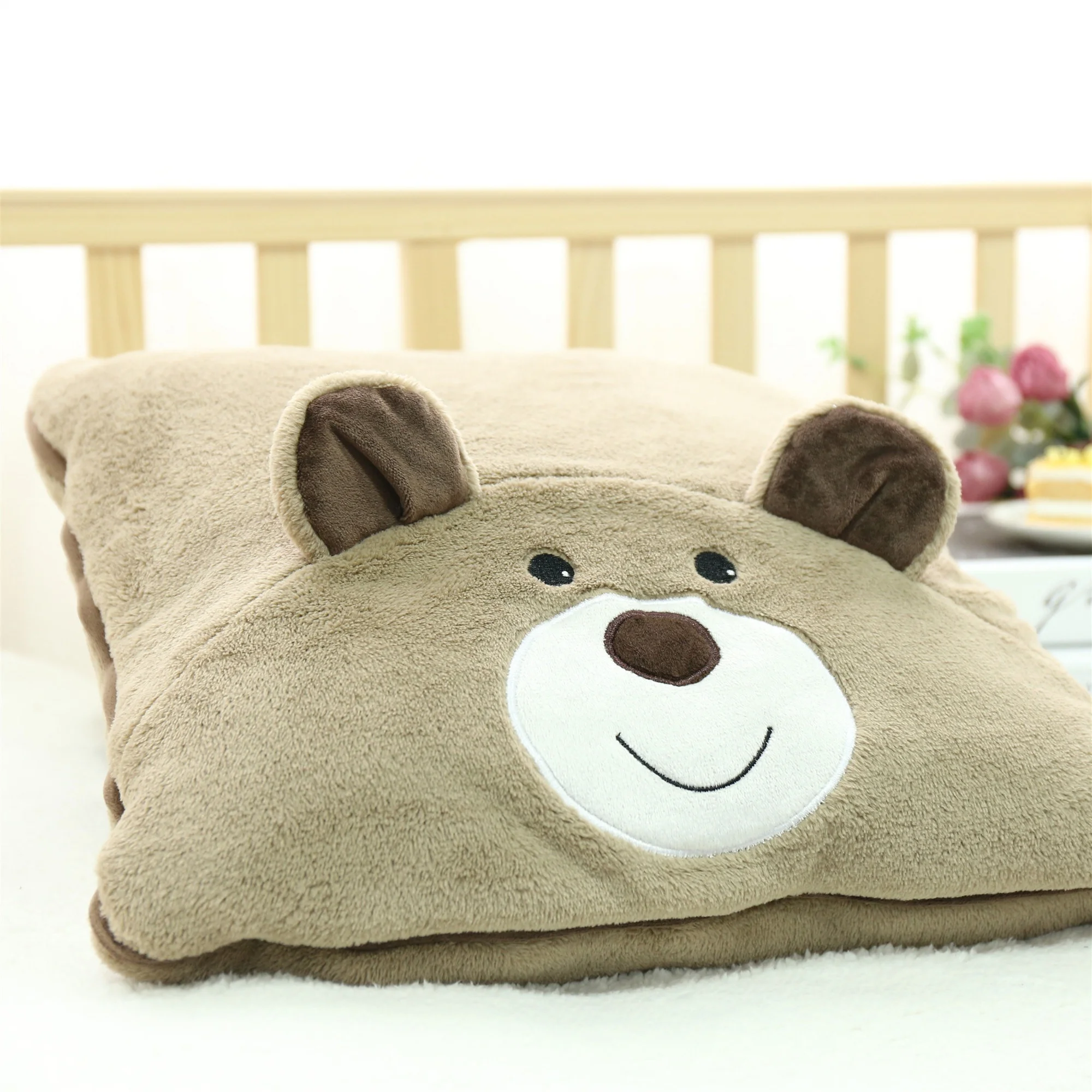 Подушка Одеяло горячая Распродажа хорошая цена Рождество серии подушка одеяло мягкое и удобное