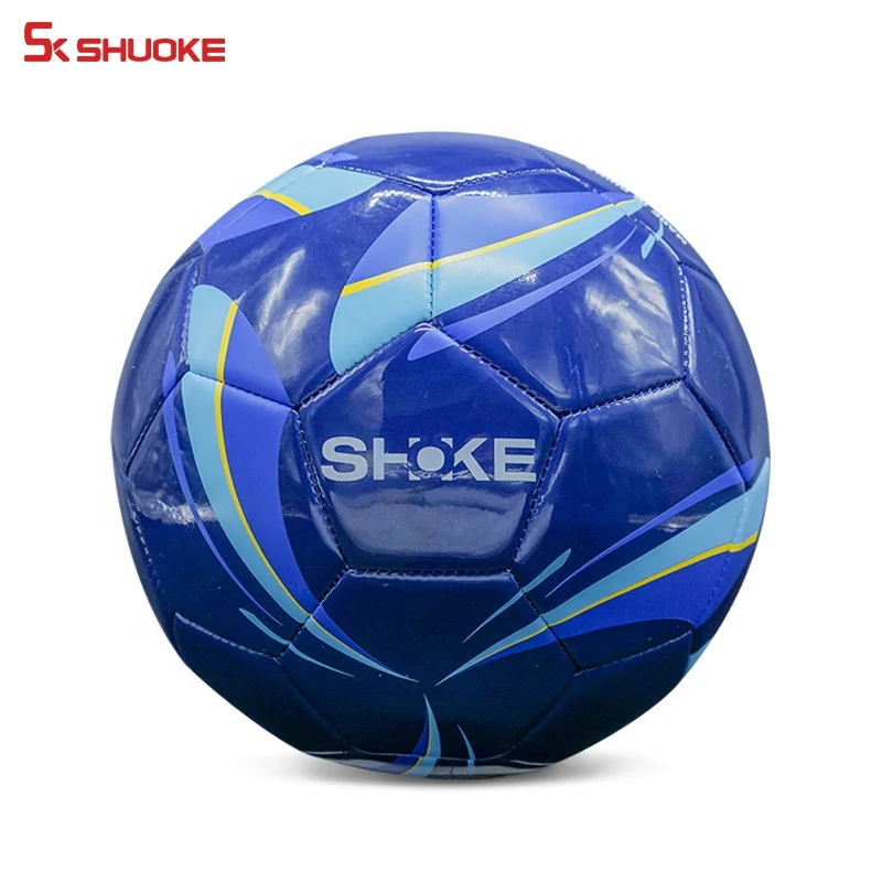 Wholesale Professional PVC Leathers Futbol Ball  Size 5  Soccer Football Ball stitch ball