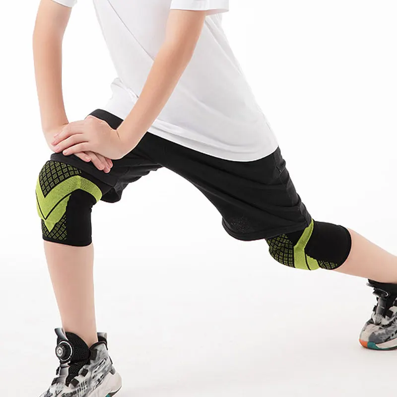 Children sports breathable football basketball cycling running joint protection knee pads