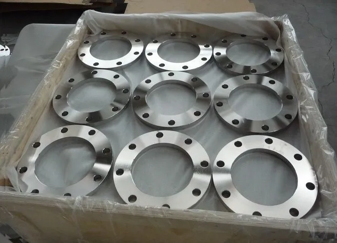 ASME/ANSI B16.5 Gr2 exhaust pipe fitting titanium flange