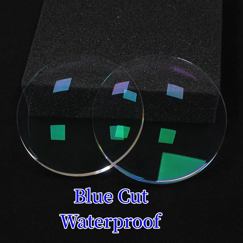 Waterproof eyeglasses lenses 1.56 single vision HMC coating ophthalmic lenses